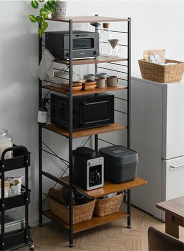 レンジ台 レンジラック レンジボード キッチンボード 食器棚 キッチン収納 スリム ラック シェルフ 収納棚 電子レンジ台 大型レンジ対応 60幅 キッチンラック 可動棚 スライドトレー 北欧 おしゃれ シンプル モダン ナチュラル アイアン キッチン家電