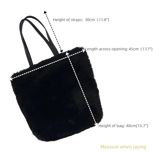 Bolso tote de piel de cordero con correas de cuero miniatura 7