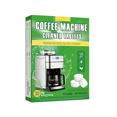 コーヒーマシン洗浄タブレット 発泡性スケール除去剤 コーヒーメーカーの汚れを落とし、フィルターをきれいにし、新鮮なコーヒーを保ちます
