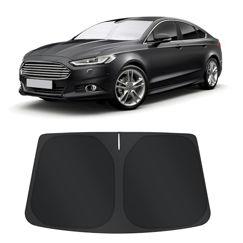 TINGLU Sun Shade for Ford Fusion 2013-2021 Accessories Windshield Sun Shade Window Shade UV Rays...