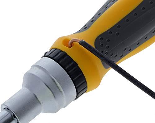 Ideal Electrical 35-988 Ratch-A-Nut Screwdriver – 9-In-1 Ratcheting Nut Driver With Screwdriver, Driver Bit Sets #TOP4