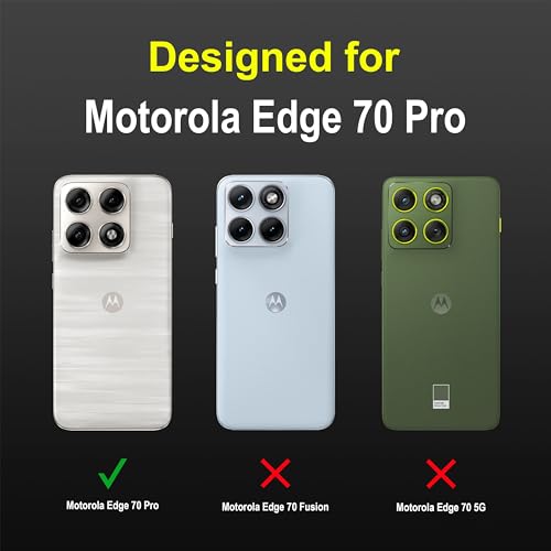 Image of Zapcase Back Case Cover for Motorola Edge 70 Pro | Compatible for Motorola Edge 70 Pro Back Cover | Liquid Silicon Magic Case with Camera Protection | Black