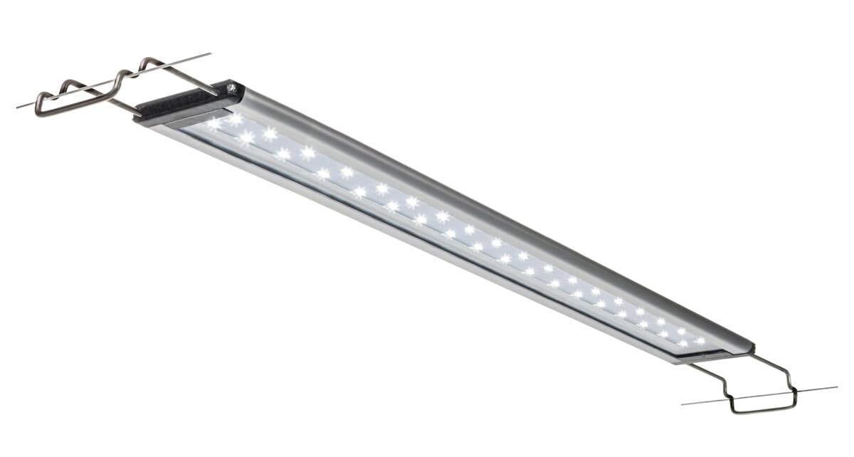 HAPPET Aquarium LED Beleuchtung 38W 142 cm – AquaLED Aquariumlampe 2400 lm 8000K, Pflanzenlicht mit weißem Licht Aquarien von 144–167 cm, IPX4. Sparen Sie bis zu 60% Stromkosten.