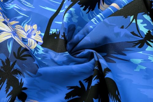 Image of SANGTREE Family Matching Hawaiian Outfits , Casual Beach Travel Clothes ,Vacation Clothing Set for Women & Men & Girls & Boys