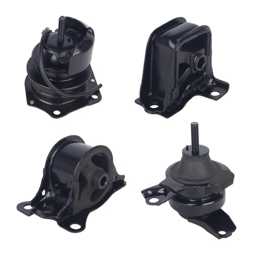 PAROD 4PCS Engine Mount Fit for 1998-2002 Honda Accord 2.3L L4 Replace# A6572 A6564 A6583 A6570