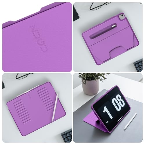 Image of ZUGU CASE Slim Protective Case Designed for iPad Air 13-inch (M4, 2026 / M3, 2025 / M2, 2024) / iPad Pro 12.9-inch (4th /3rd Gen) Wireless Pencil Charging, Multiple Viewing Angles (Sleep /Wake Cover) -Nova