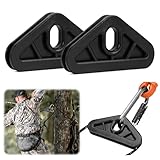 YIBOBO 2-Pack Hunting-Saddle Hip Pinch Eliminator: Lightweight Rope Bridge Spreader for Tree Saddle & Saddle Hunting Kit, Durable All-Season Accessory (2 Pack)