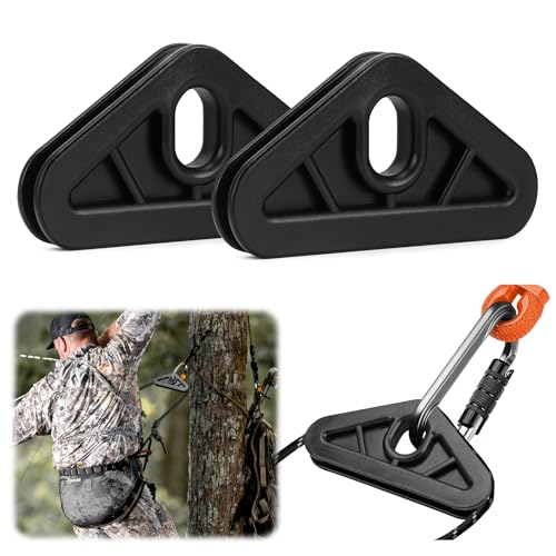 YIBOBO 2-Pack Hunting-Saddle Hip Pinch Eliminator: Lightweight Rope Bridge Spreader for Tree Saddle & Saddle Hunting Kit, Durable All-Season Accessory (2 Pack)