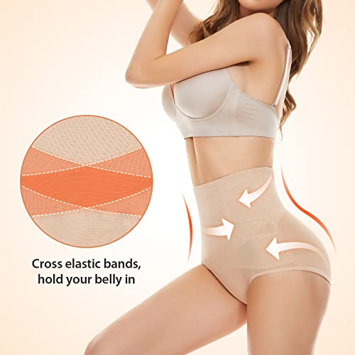 SIMIYA Tummy Control Shapewear for Women High Waisted Shapewear Panty Firm Control Soft Comfy Body Shaper for Women2