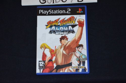 Street Fighter Alpha Anthology PS2 compilation de jeux de combat Capcom originale - 2