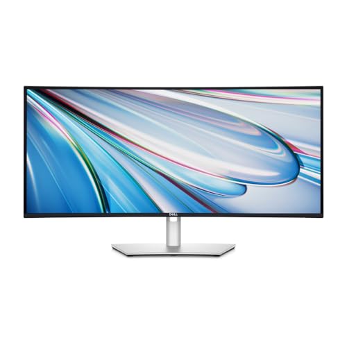 Image of Dell Ultrasharp U3425we 34 Inch 3440x1440 120hz Curved Monitor (5 Items) | 34.1 Uwqhd 3440x1440 120hz Ips Black, Thunderbolt 4 Hub with 90W Pd, 98% Dci-P3, 1900r, Includes Iogear TB3 Dock Pro