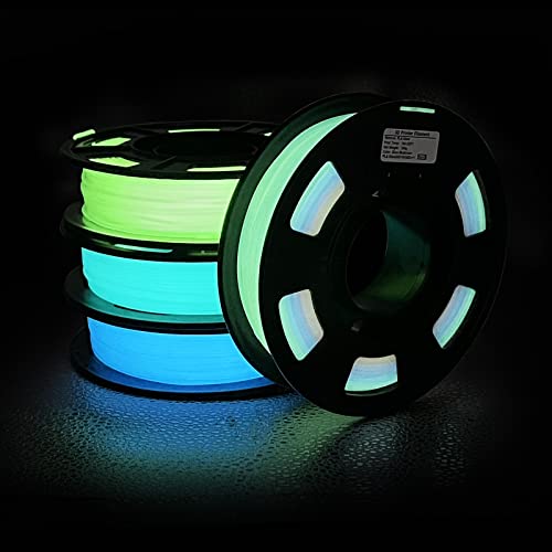 Isanmate PLA175-GLOW-4COLOR 3D Printer Filament Bundle thumb #1