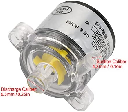 Miniatura 6 de Grado alimenticio sin escobillas de 12 V para fuente de acuario Sistema Solar 7W ultra silencioso Juicer de beber sumergible de bajo ruido