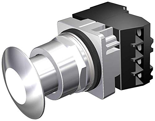 Siemens 52PP2EBA ϋv C~l[V vbVvjbg 30mm zCg 1-3/4C` ^}bV[wbh 2|WVێ 1NO+1NCړ_ 120V AC/DC Sd M N /