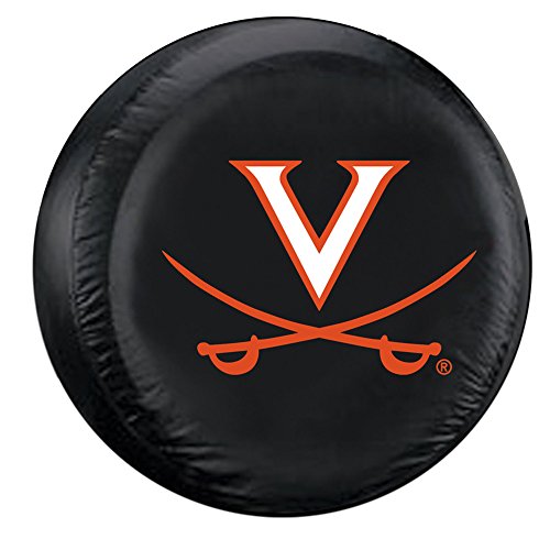 Virginia Cavaliers NCAA Spare Tire Cover (Black)