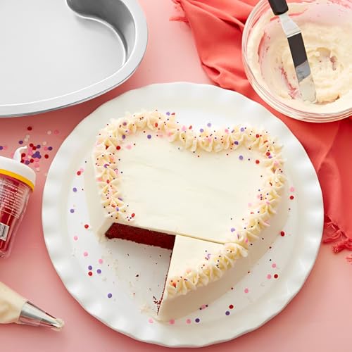 EQUNROY 6 Inch Heart Cake Pan - 3 Pack Aluminum Heart Shaped Baking Pans for Valentine's Day, Wedding, Birthday Party - Nonstick Cake Mold for Oven, DIY Desserts by EQUNROY - Image 4