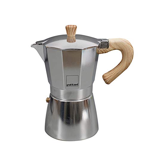 Gnali & Zani VEZ009/IND Espresso Maker Aluminium