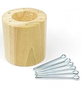 Professional Wood Knitting Spool for Paracord or Other Crafts