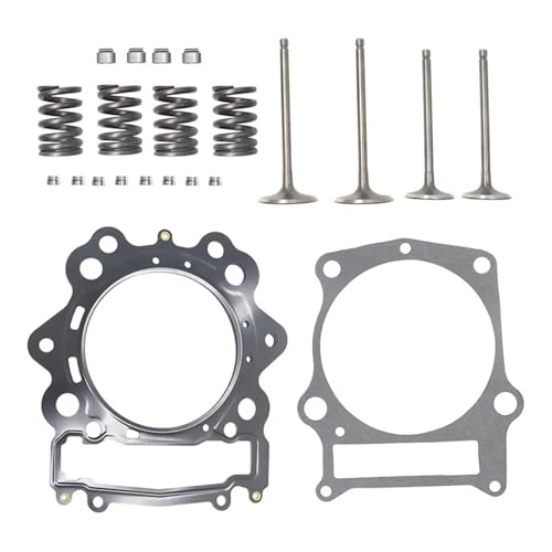 Soupape admission et échappement avec kit joint haut moteur de haute précision pour Raptor 700