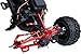 RCMOXETO for MJX Hyper Go H14BM Upgrade Parts 14210 14209 Jetwood 1/14 RC Car Metal Upgrade Parts, for Hype Go 1/14 Upgrade Parts Aluminum Full Parts 22PCS Red