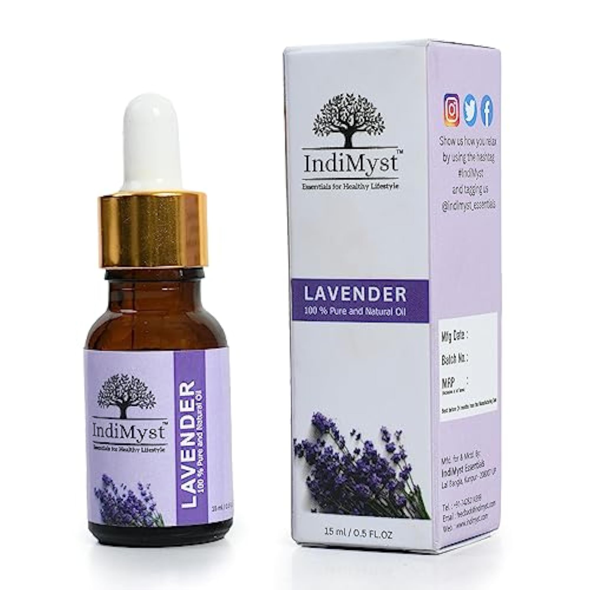 Essential Oils Combo Pack with Ceramic Aroma Diffuser