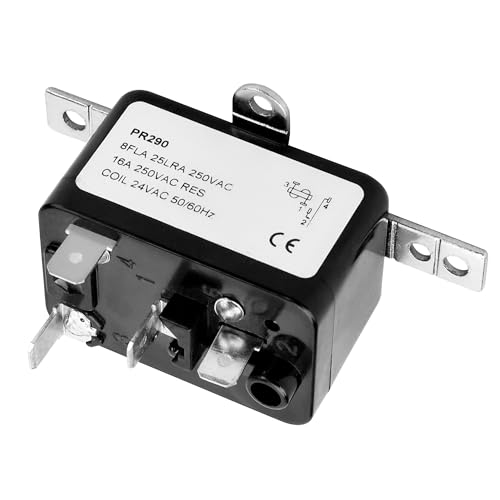 Relé de ventilador APFR-290 de 24V CA con interruptor aislado SPST para sopladores de climatización HVAC
