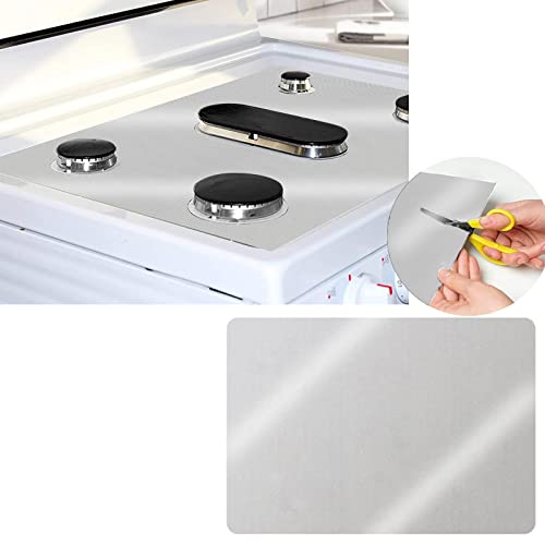 Stove Covers for Gas Burners, Stove Top Cover Cropped Easy Clean Reusable Stove Protector Liners Non Stick Washable Liner Gas Stove Burner Covers Fits Most Gas Range,27x16.7in