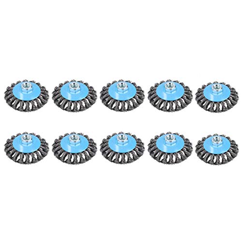 Image of 10 Pack Twist Knot Wire Brush/Wheel for Angle Grinder TE242