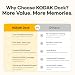 KODAK Dock Plus 4x6'' Photo Printer, 50 Sheets, Docking & Bluetooth Mobile Printer for iOS & Android, Instant Color Prints, 4PASS Dye Sublimation