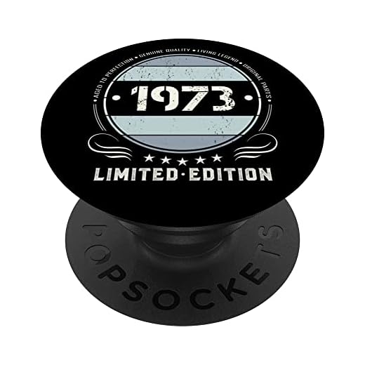 Popsockets vintage 1973 para teléfono retro divertido cumpleaños 1973 PopSockets PopGrip Intercambiable