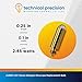 Technical Precision 3.5V Otoscope Replacement Bulb for Heine X-002.88.044 2.45W Xenon Halogen Otoscope Bulb for Physicians û 1 Pack