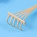 HEALLILY Mini Zen Garden Rake Set 3 Pieces Bamboo Sand Rakes for Meditation Tabletop Feng Shui Decor Home Office Sand Tray Accessories