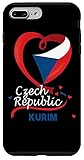 iPhone 7 Plus/8 Plus Kurim Czech Republic Heart Flag Lion Coat Of Arm Emblem Case