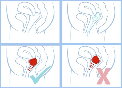 Merula Cup vampire (rot) - One size Menstruationstasse aus medizinischem Silikon