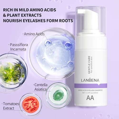 Lanbena FJFIEJFOK1550 100Ml Eyelash Extension Cleanser/Shampoo thumb #3