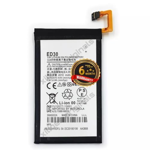Image of ED30 Battery for Motorola G 1st Gen Xt1032, Xt1033, Xt1036 (2010mAh) Battery with 6 Months Warranty** (B117)