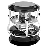 Kerosene Heater, 9000 BTU Portable Non Electric Heater for Indoor & Outdoor Use, 4.5L Fuel Tank Radiant Heaters for Camping, Ice Fishing, Hunting, Emergency Power Outage with Carry Handle (Black)