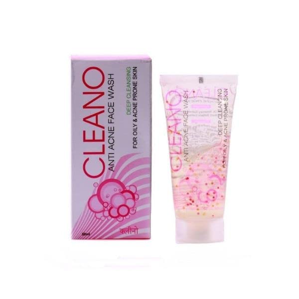 CLEANO ANTI ACNE FACE WASH 50 ML LORDS Amazon.in Beauty