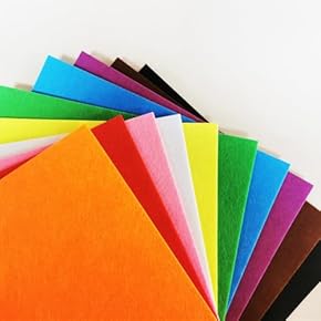 Amazon.co.jp: 手芸用カットフェルト - 手芸・画材: ホビー