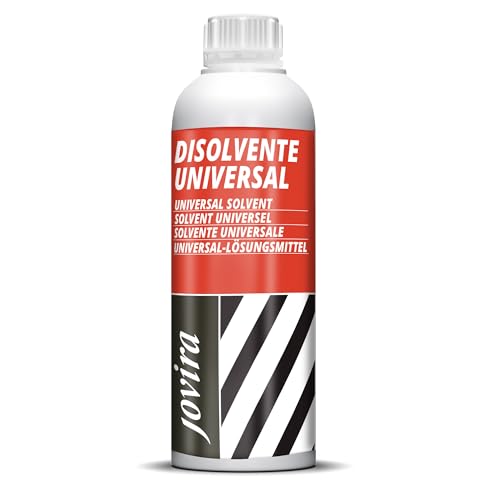 JOVIRA PINTURAS Disolvente Universal. Diluyente de pintura, Esmaltes, Barnices, Antioxidantes. Limpieza de herramientas. (1 Litro) C-5