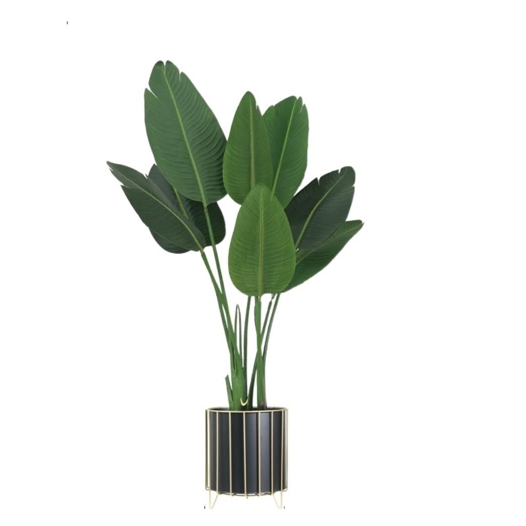 CVdrtyED Artificial Tree Plant Nordic Artificial Tree Plants Greenery Simulation Home Green Decor Potted Fake Decor(123cm)