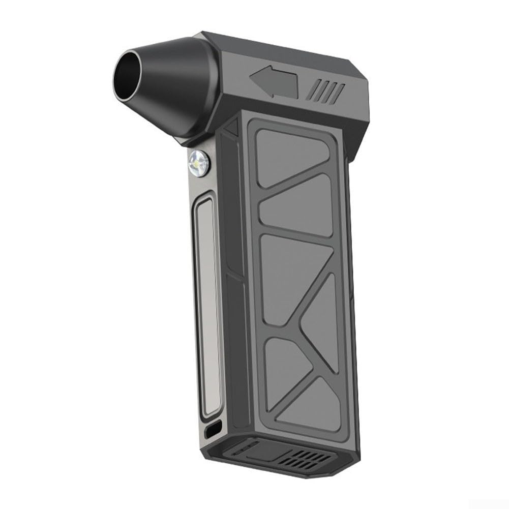 Sopladores de ventilador de turbina de 130000 rpm, portátil, de mano, de alta velocidad, sin escobillas, ventilador de turbina, velocidades ajustables, soplador de aire eléctrico, recargable
