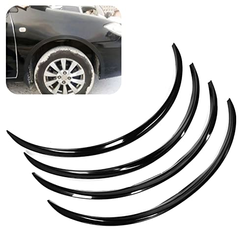 Protector de cejas de rueda ABS para evitar arañazos y tunear tu coche universal de 72cm 4