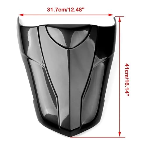 Siège arrière SV650 instable ? Fixez ce capot de selle rigide avec bosse - 6