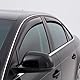 Vordere Windabweiser (1 Set) für die Fahrer und Beifahrerseite-CLS003P0211D passend für KIA EV6 SUV, TYP C, 5-Door, 2022- Dunkles Material