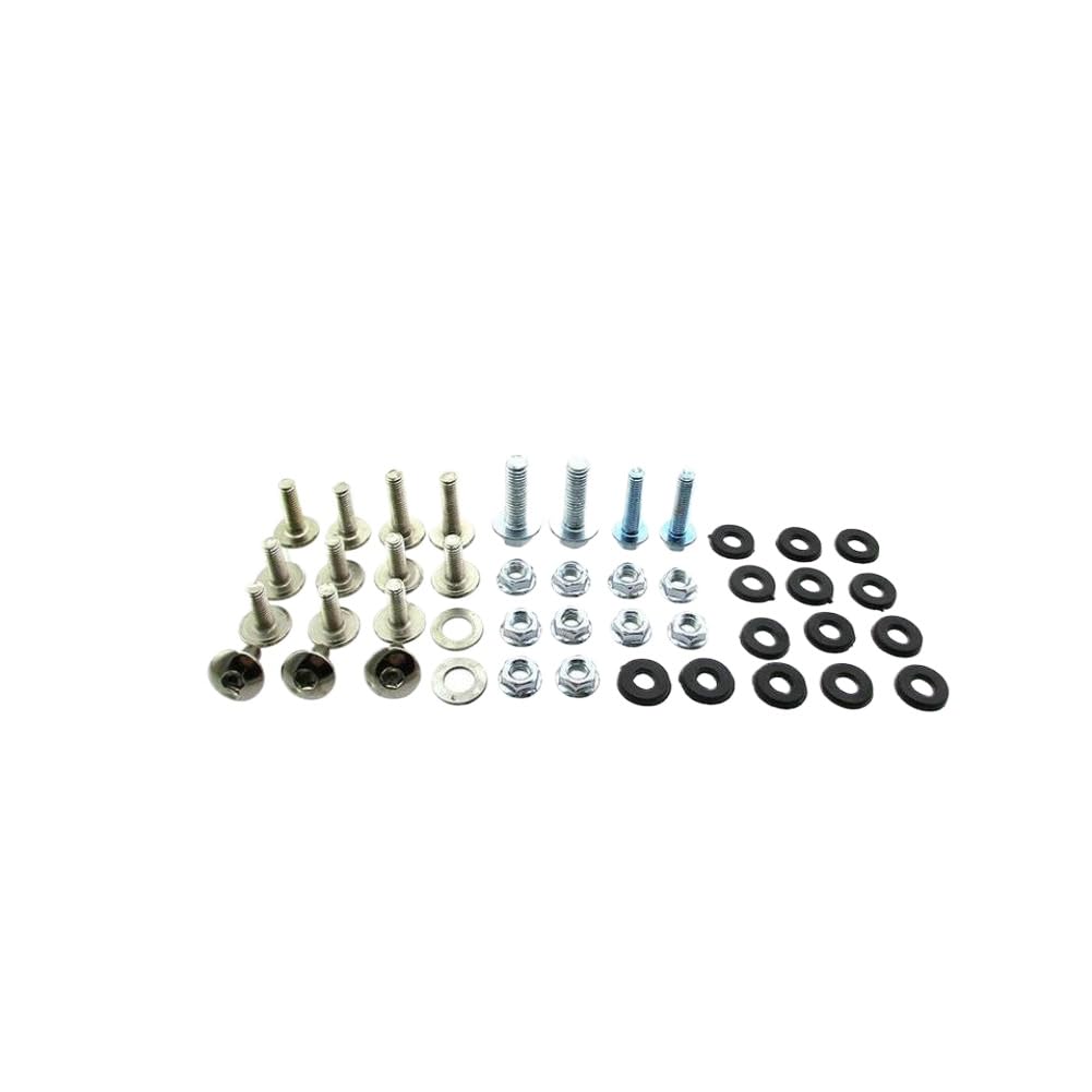 Fairing Screw Set Compatible with KLX110 Pit Bike Plastic Panel Bolts