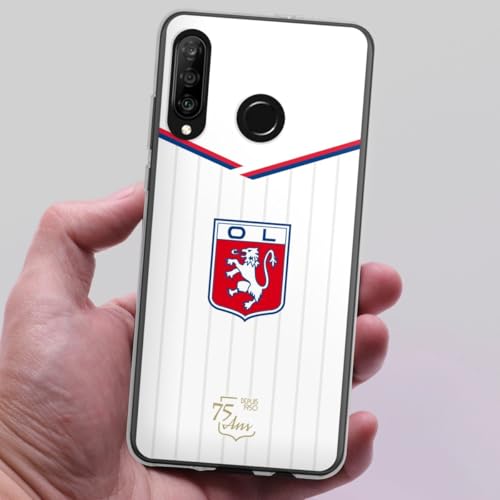 Etui silicone Huawei P30 Lite Olympique Lyonnais antichoc