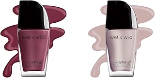 Wild Shine Nail Polish, Purple Grape Minds Think Alike and Yo Soy Nail Colors Bundle, 2 Items