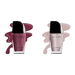wet n wild Wild Shine Nail Polish Purple Grape Minds Think Alike and Yo Soy Nail Colors Bundle