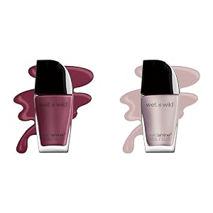 wet n wild Wild Shine Nail Polish Purple Grape Minds Think Alike and Yo Soy Nail Colors Bundle
